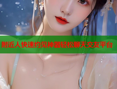 附近人快速约见神器轻松聊天交友平台 第1张 附近人快速约见神器轻松聊天交友平台 第1张