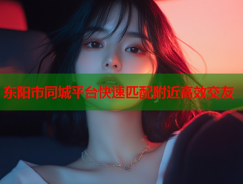 东阳市同城平台快速匹配附近高效交友  第1张