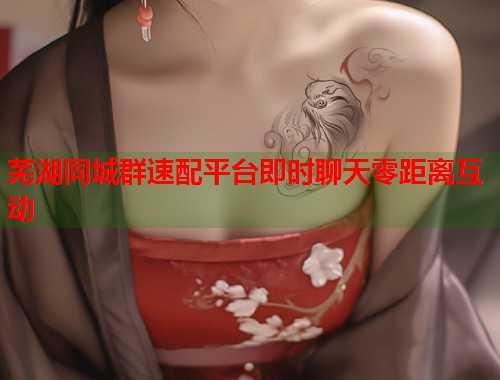 芜湖同城群速配平台即时聊天零距离互动